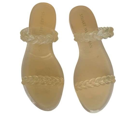 STUART WEITZMAN Braida Womens Open Toe Slip On Jelly Sandals SZ. 8 - Picture 4 of 11